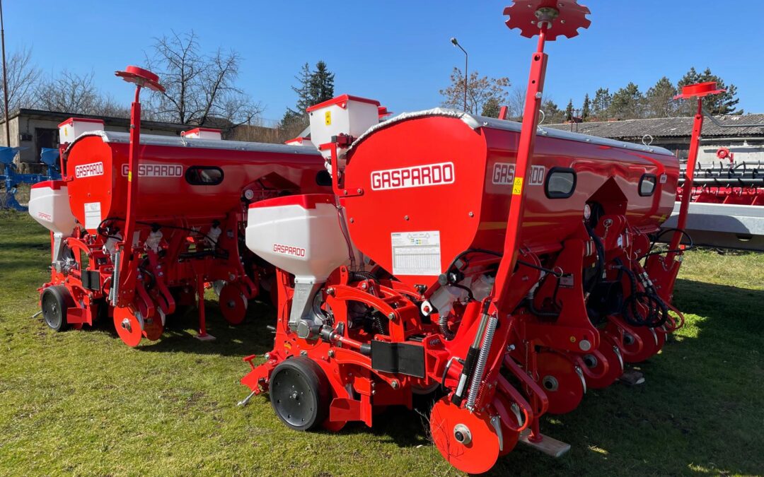 Pneumatická sejačka GASPARDO MTE 300 – 6R BBS